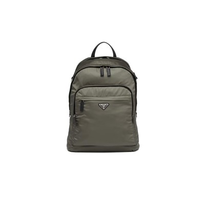 PRADA RE-NYLON AND SAFFIANO LEATHER BACKPACK 2VZ048 (43.5*31*20cm) 